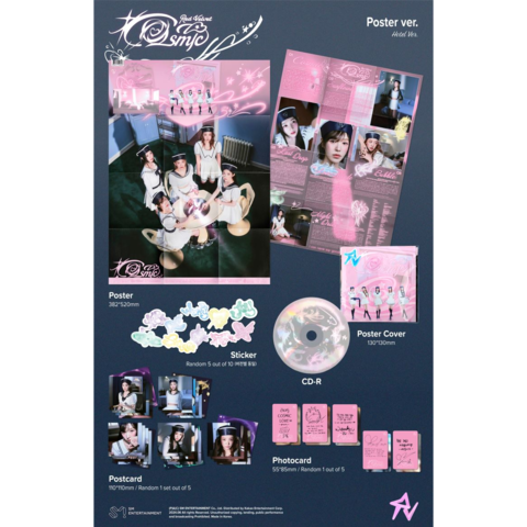 Cosmic (Hotel Poster Ver.) by Red Velvet - CD - shop now at Digster store