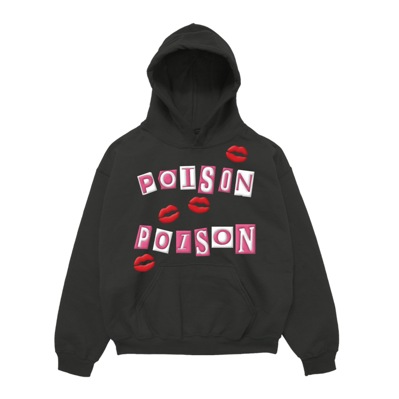 POISON POISON HOODIE (BLACK) by Renee Rapp - Hoodie - shop now at Digster store