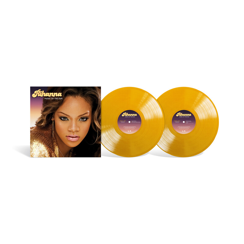 Music Of The Sun by Rihanna - Coloured 2LP - shop now at Digster store