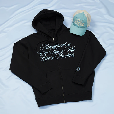 don't embarrass me Zipper by Sabrina Carpenter - zip up hoodie - shop now at Digster store