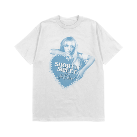 Short n' Sweet Tour Is So Nice Tee by Sabrina Carpenter - T-Shirt - shop now at Digster store