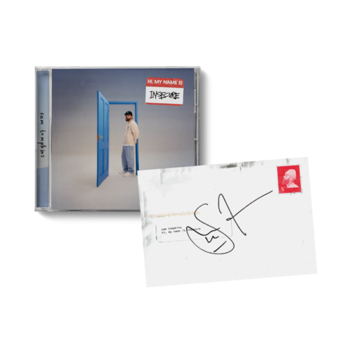 hi, my name is insecure by Sam Tompkins - CD + Signed Card - shop now at Digster store