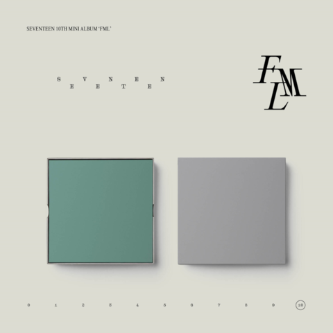 SEVENTEEN 10th Mini Album"FML"(Ver.1) by Seventeen - CD - shop now at Digster store