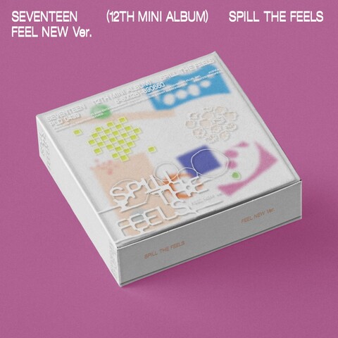 12th Mini Album SPILL THE FEELS (Ver.1) by Seventeen - CD - shop now at Digster store