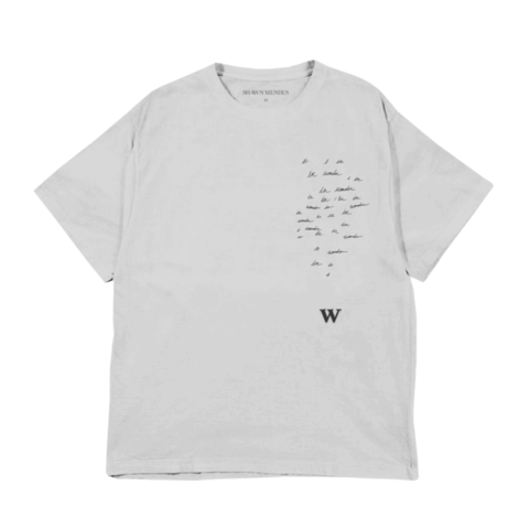 W by Shawn Mendes - T-Shirt - shop now at Digster store