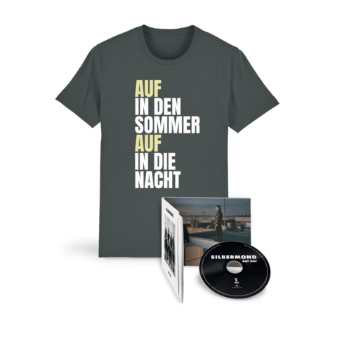 AUF AUF by Silbermond - T-Shirt Bundle – dunkles T-Shirt - shop now at Digster store