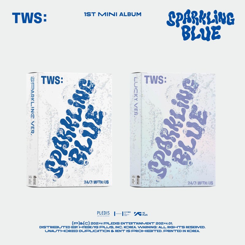 Sparkling Blue (Lucky Ver.) von TWS - CD jetzt im Digster Store