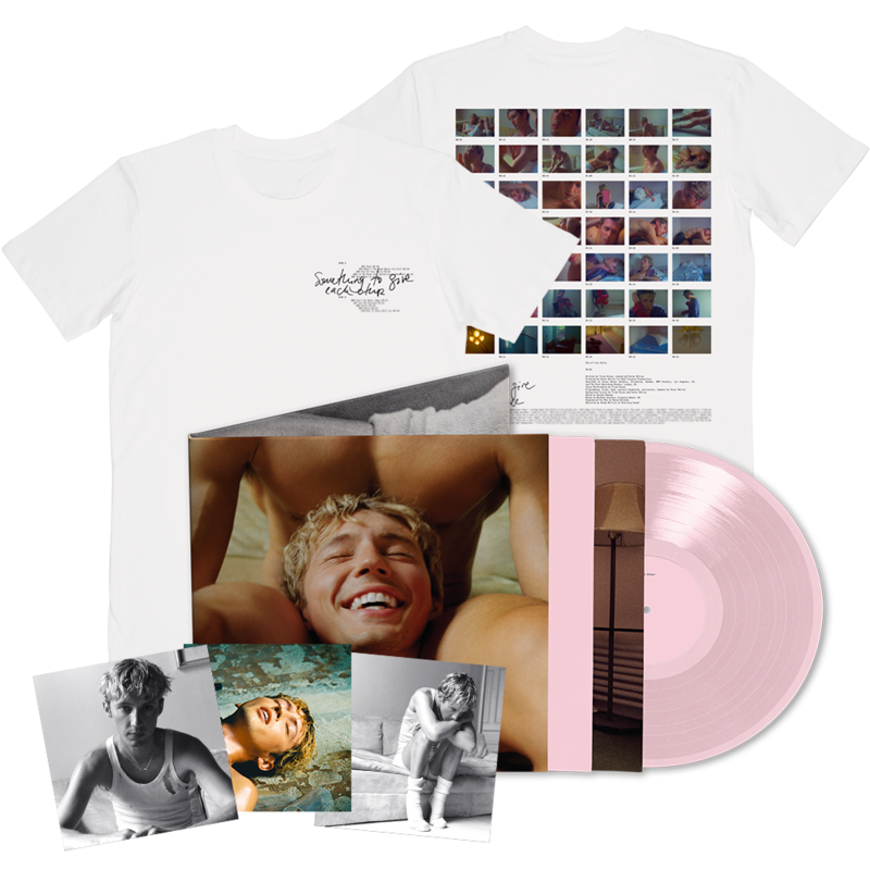 Something To Give Each Other von Troye Sivan - Exclusive Deluxe Gatefold Vinyl + T-Shirt + Signed Postcard jetzt im Digster Store