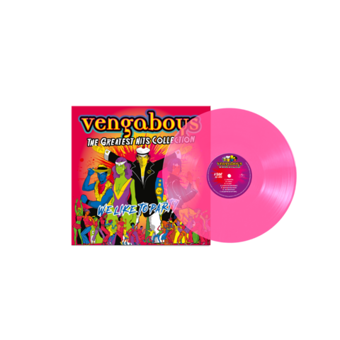 The Greatest Hits Collection by Vengaboys - LP - Transparent Pink Coloured Vinyl - shop now at Digster store