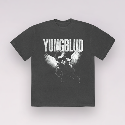 VINTAGE WASH WINGS von Yungblud - T-Shirt jetzt im Digster Store