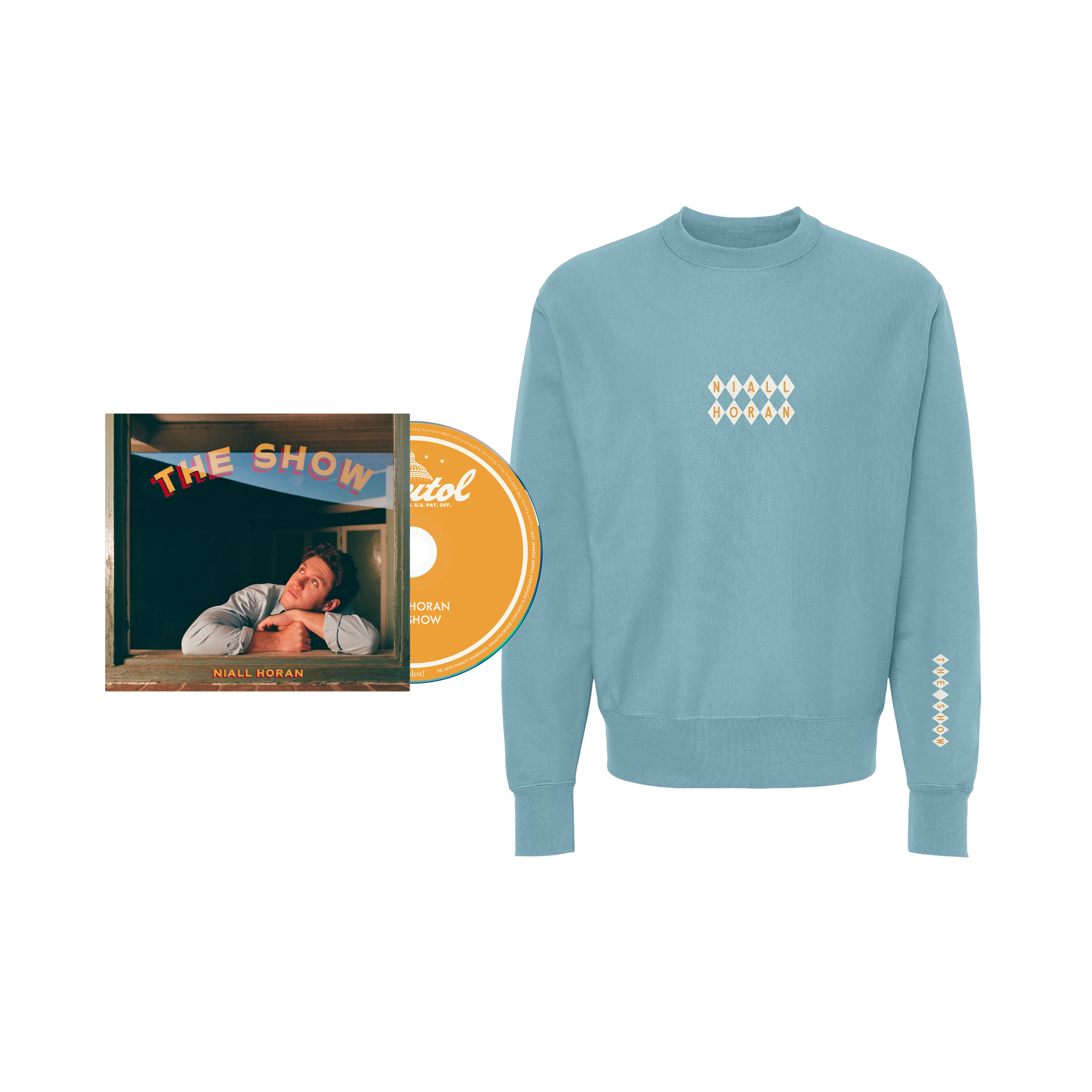 The Show - CD + Diamond Crewneck International Bundle